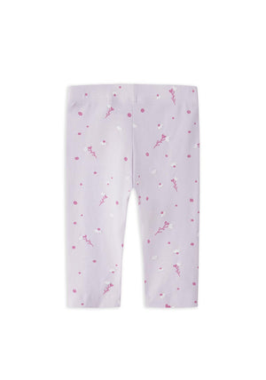 Name It Mini Girl Vivian Floral Capri Legging, Lilac
