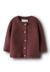 Name It Baby Girl Balsalmi Knit Cardigan, Red