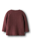 Name It Baby Girl Balsalmi Knit Cardigan, Red