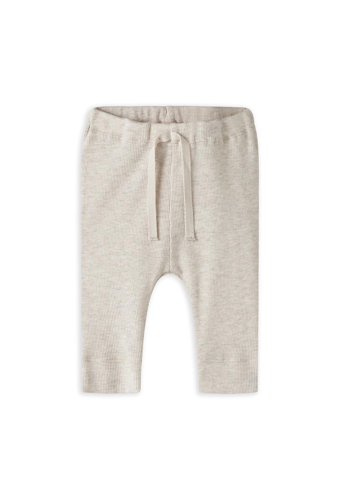Name It Baby Boy Kab Ribbed Pant, Cream