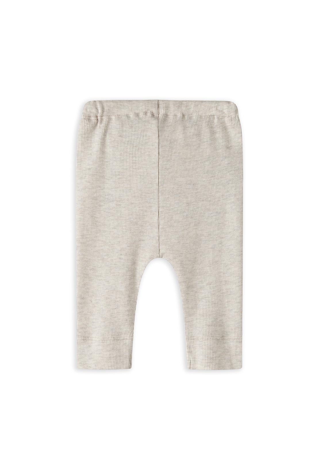Name It Baby Boy Kab Ribbed Pant, Cream