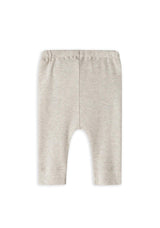 Name It Baby Boy Kab Ribbed Pant, Cream