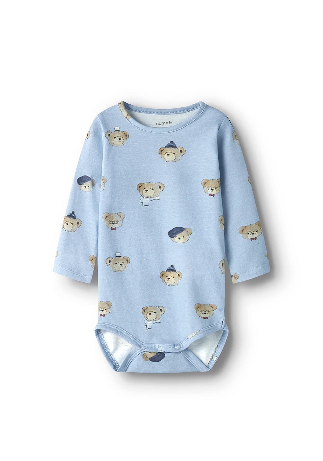 Name It Baby Boy Ricki Long Sleeve Body, Blue