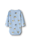 Name It Baby Boy Ricki Long Sleeve Body, Blue