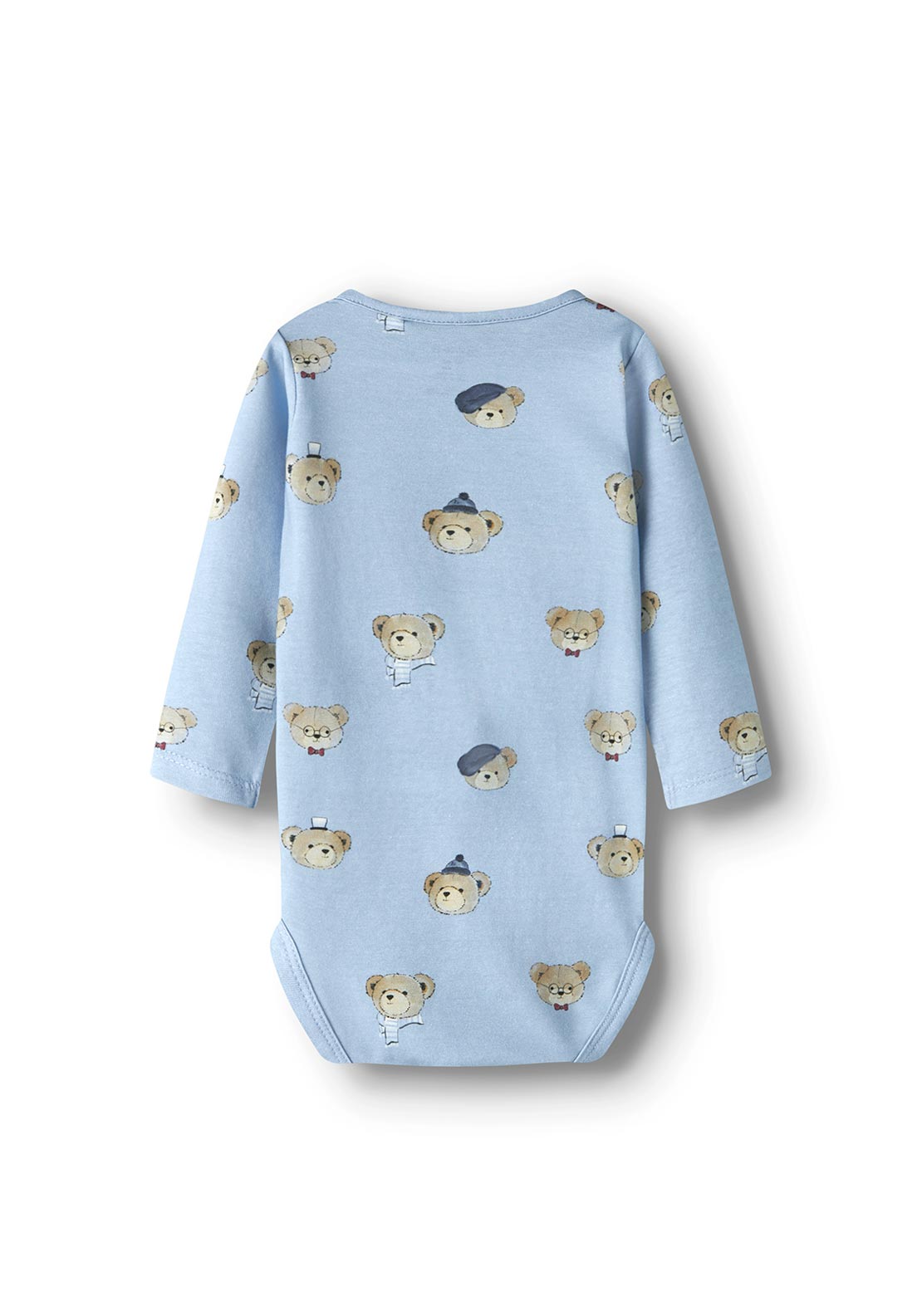 Name It Baby Boy Ricki Long Sleeve Body, Blue