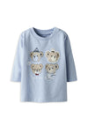 Name It Baby Boy Ronnow Long Sleeve Top, Blue