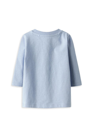 Name It Baby Boy Ronnow Long Sleeve Top, Blue