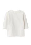Name It Baby Boy Ronnow Long Sleeve Top, White
