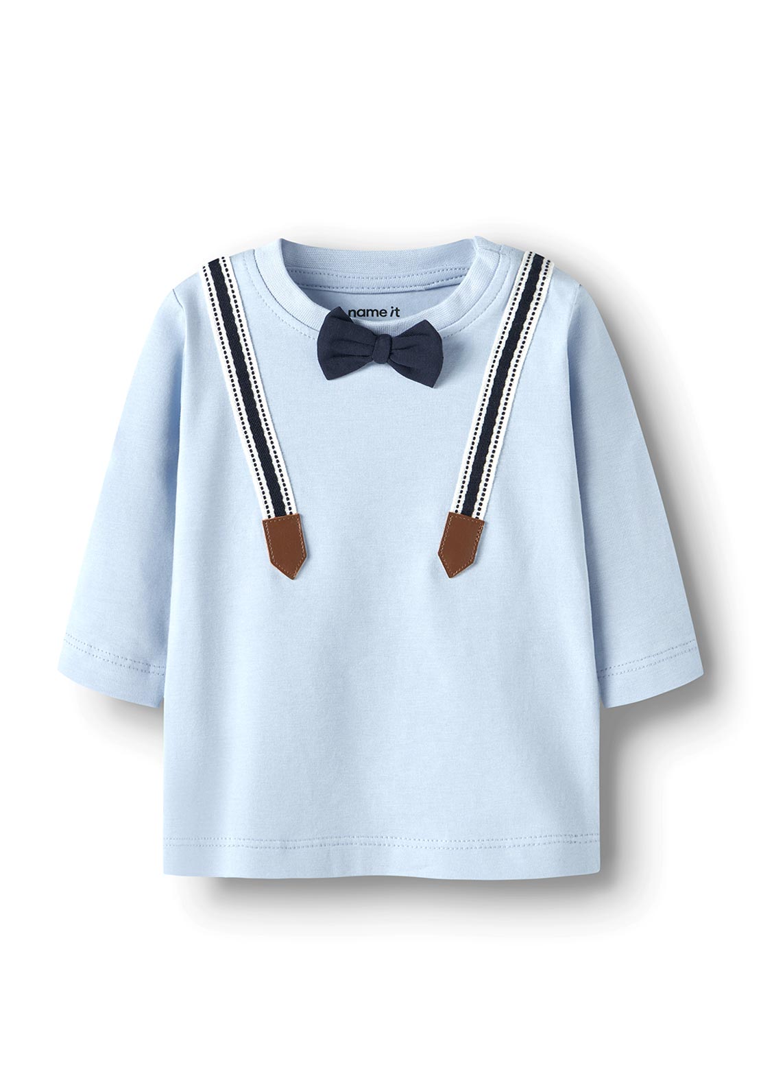 Name It Baby Boy Rufus Long Sleeve Top, Blue