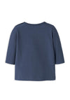 Name It Baby Boy Lenard Tractor Long Sleeve Top, Navy