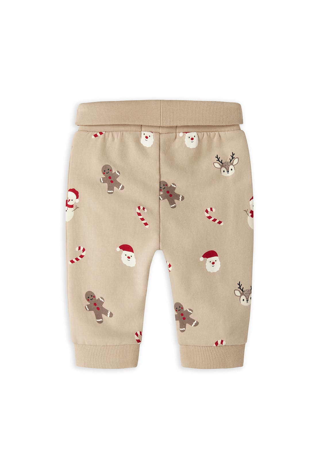 Name It Baby Boy Ruller Christmas Jogger, Beige
