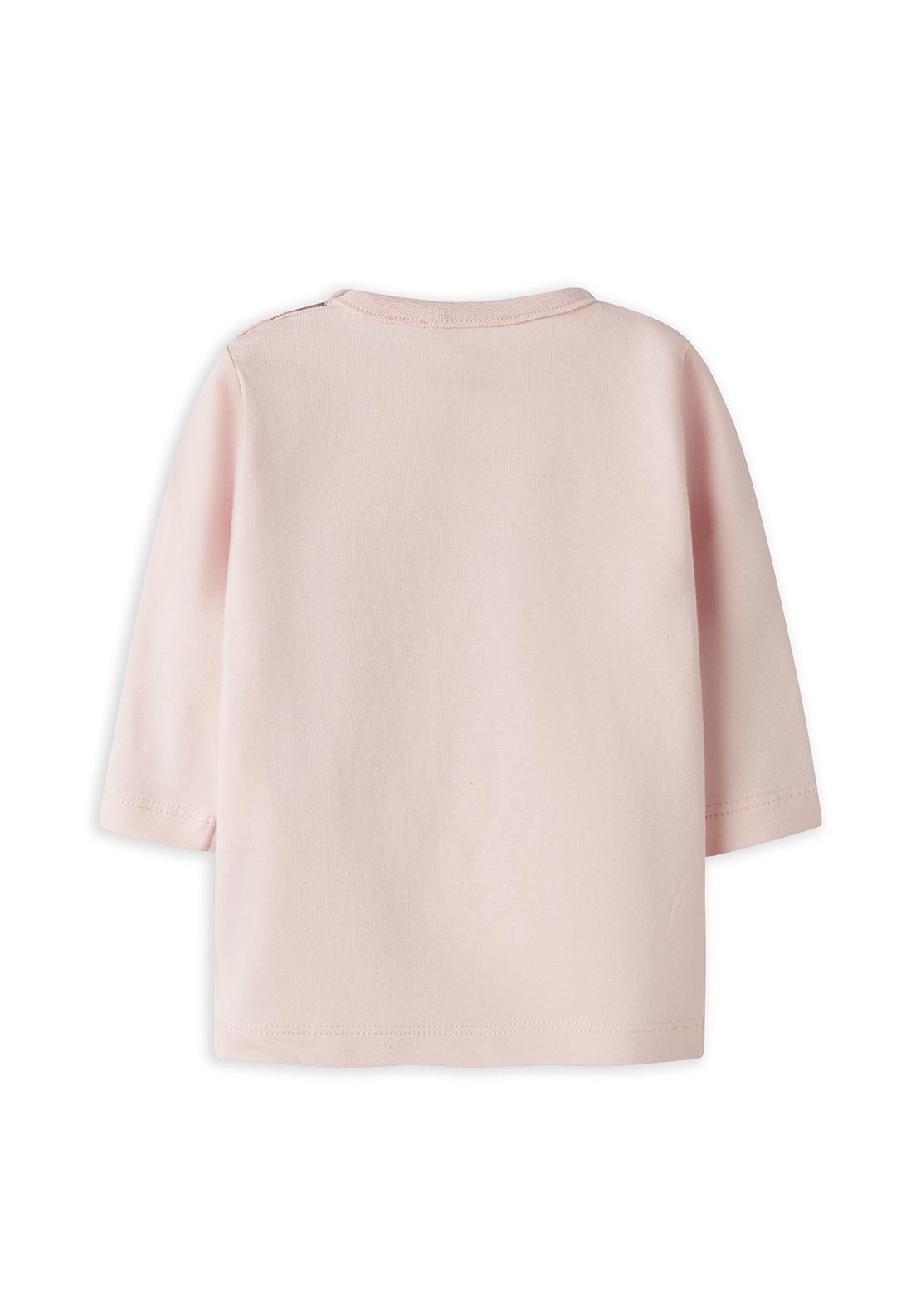 Name It Baby Girl Ratine Gift Long Sleeve Top, Pink
