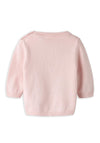 Name It Baby Girl Risse ‘Santa Baby’ Knit Jumper, Pink