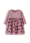 Name It Baby Girl Nagina Polka Dot Tulle Dress, Pink
