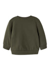Name It Baby Boy Neil Long Sleeve Sweater, Green
