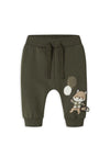Name It Baby Boy Neil Balloon Cuffed Jogger, Green