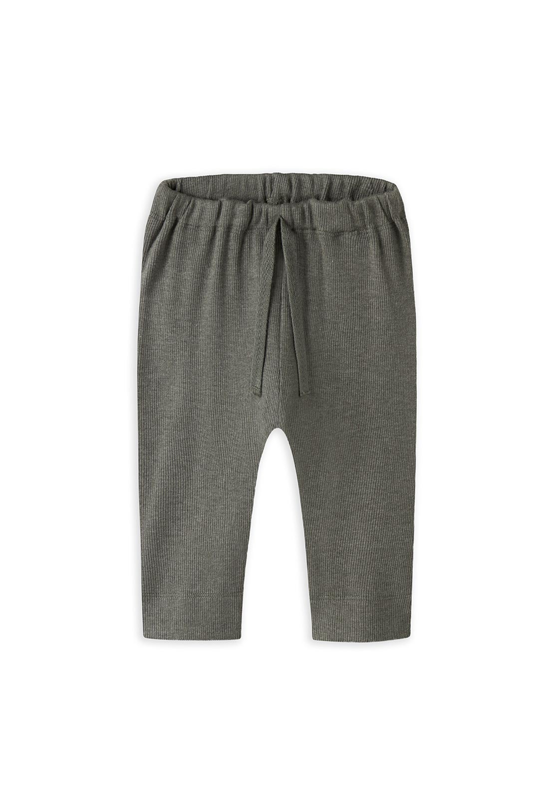 Name It Baby Boy Kab Ribbed Pant, Green