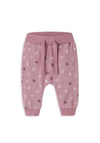 Name It Baby Girl Vandora Heart Pant, Pink