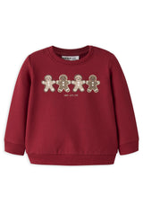 Name It Baby Boy Rular Long Sleeve Sweater, Red