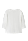 Name It Baby Boy Vacion Forest Friend Long Sleeve Top, Cream