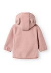 Name It Baby Girl Meeko Fleece Jacket, Pink