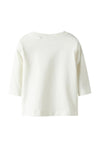 Name It Baby Boy Rufus Long Sleeve Top, Off White