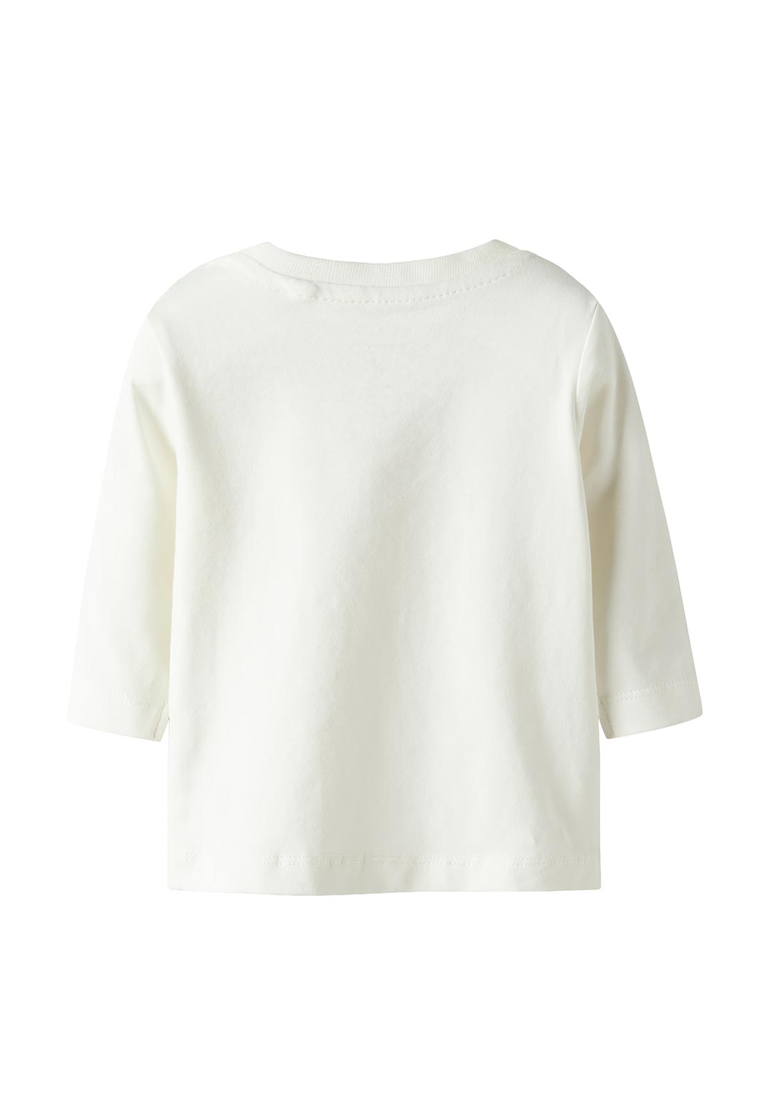 Name It Baby Boy Rufus Long Sleeve Top, Off White