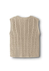 Name It Baby Boy Roman Knit Vest, Beige