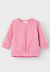 Name It Baby Girl Fabet Long Sleeve Sweat, Cashmere Rose