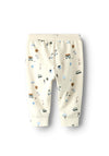 Name It Baby Boy Bocar Print Pant, Beige
