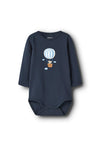 Name It Baby Boy Bent Long Sleeve Body, Navy
