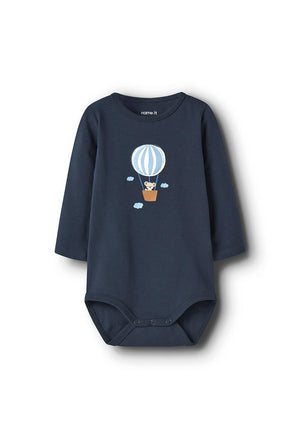 Name It Baby Boy Bent Long Sleeve Body, Navy
