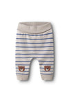 Name It Baby Boy Daddel Stripe Jogger, Beige