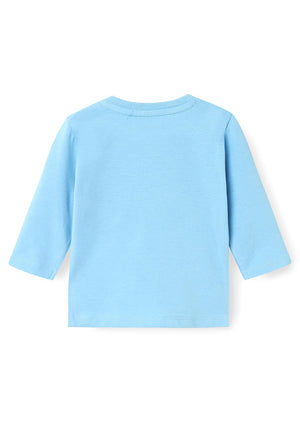 Name It Baby Boy Sultan Long Sleeve Top, Dusk Blue