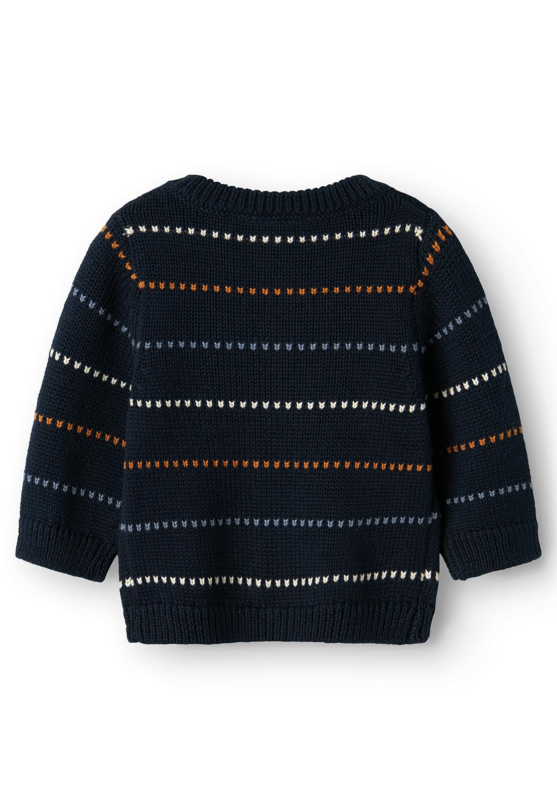 Name It Baby Boy Refolle Long Sleeve Knit Cardigan, Dark Sapphire