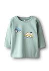 Name It Baby Boy Lang Long Sleeve Top, Green
