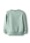 Name It Baby Boy Tractor Long Sleeve Sweater, Green