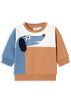 Name It Baby Boy Kiego Long Sleeve Sweater, Almond