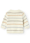 Name It Baby Boy Refolle Long Sleeve Knit Cardigan, Peyote Melange