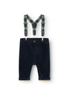 Name It Baby Boy Ben Slim Cords, Dark Sapphire