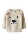 Name It Baby Boy Ready Long Sleeve Knit Jumper, Cream