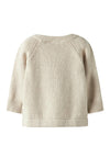 Name It Baby Boy Ready Long Sleeve Knit Jumper, Cream
