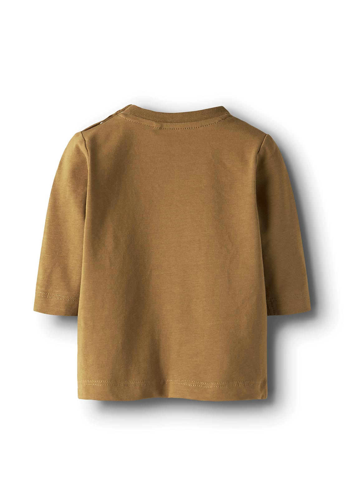 Name It Baby Boy Shout Long Sleeve Top, Brown