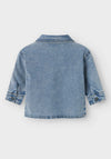 Name It Baby Boy Nud Denim Shirt, Medium Blue Denim