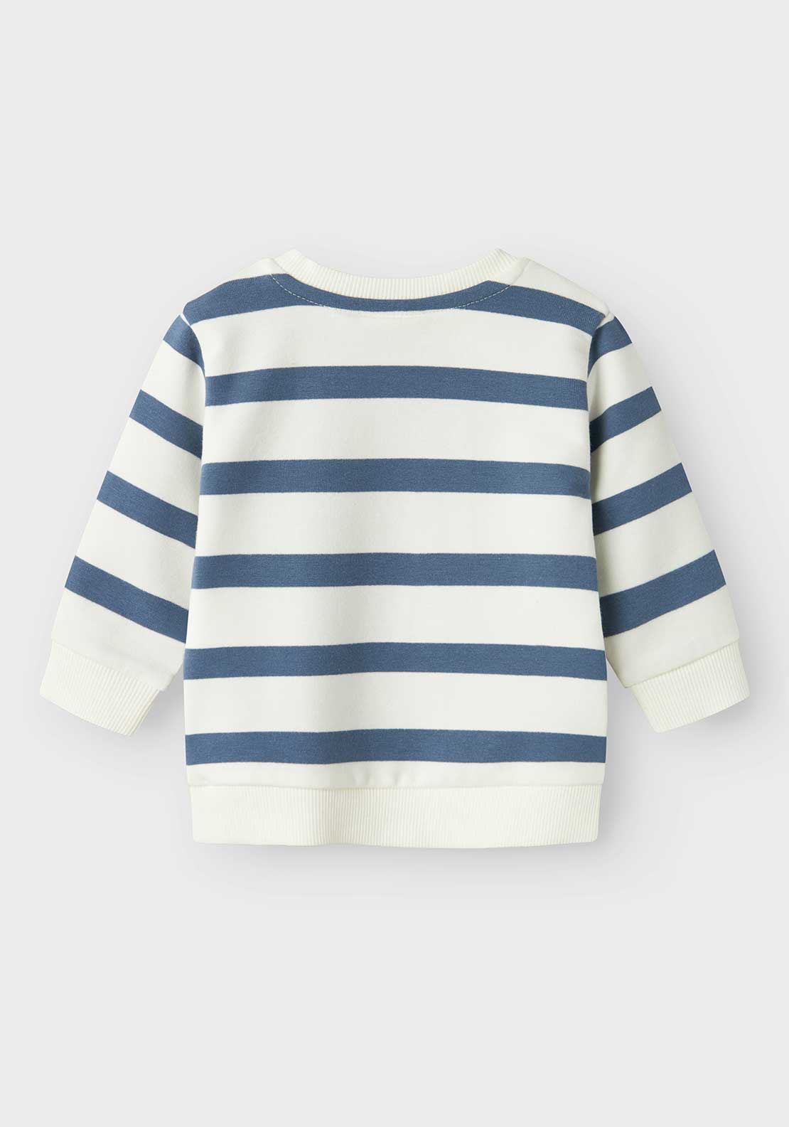 Name It Baby Boy Bevo Long Sleeve Sweater, China Blue