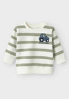 Name It Baby Boy Bevo Long Sleeve Sweater, Tea