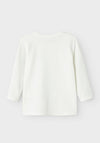 Name It Baby Boy Dalton Long Sleeve Top, Cloud Dancer