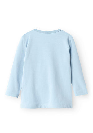 Name It Baby Boy Dalton Long Sleeve Top, Blue