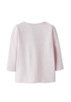 Name It Baby Girl Fhia Long Sleeve Top, Pink