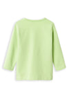 Name It Baby Girl Kory Long Sleeve Top, Margarita